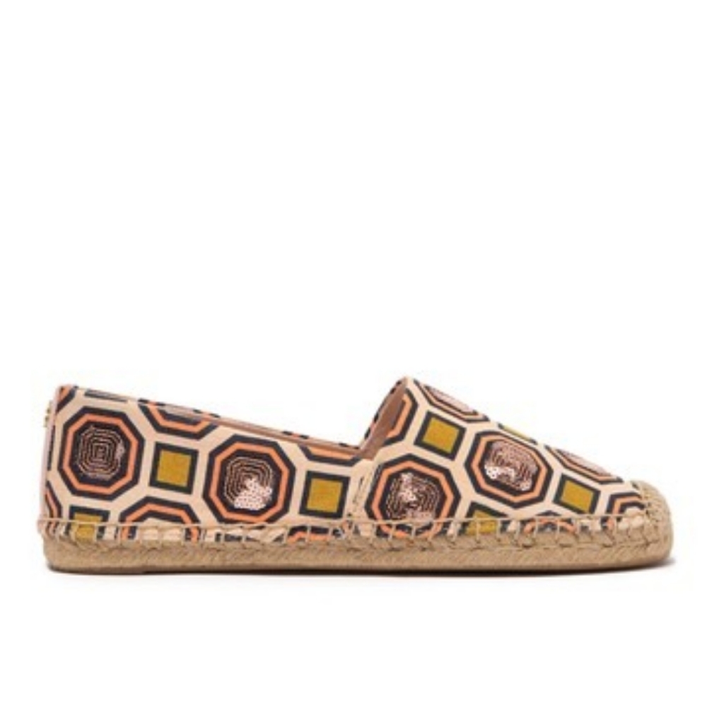 Tory burch Cecily Sequin Embellished Espadrille - Picture 3 of 10
